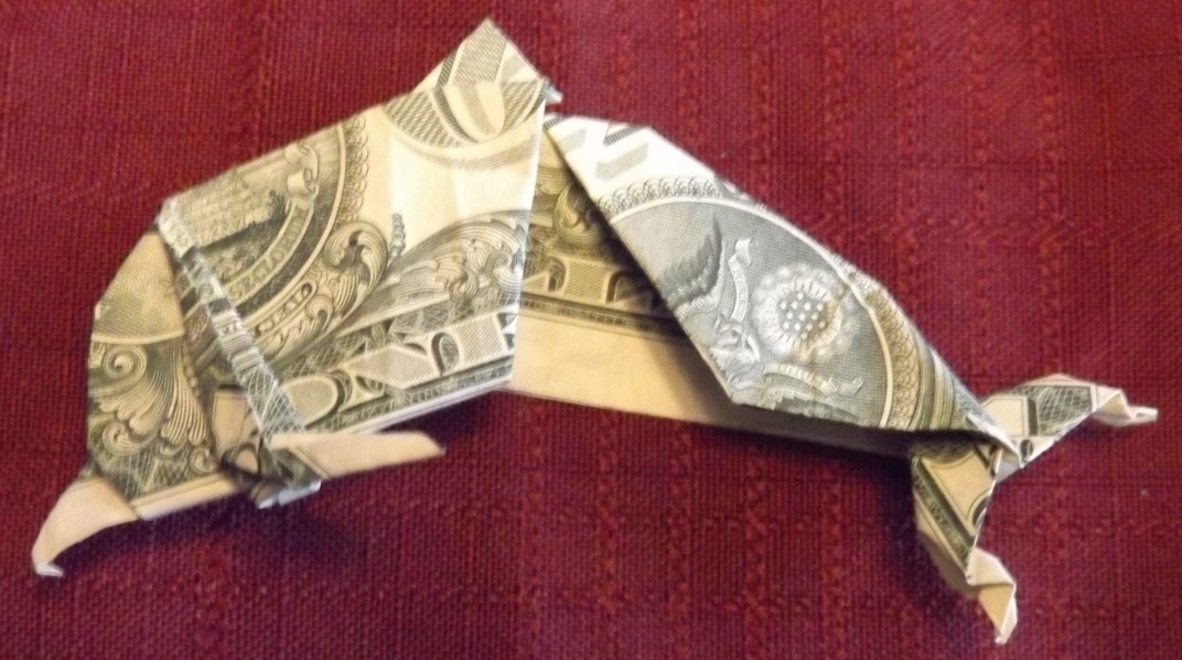 Joshua's-Origami-Folded-$1-Bills